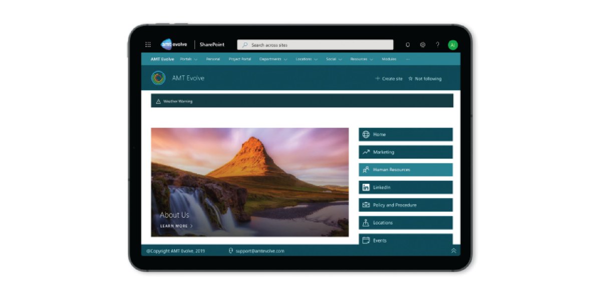 amtevolve's tweet image. Want to find out more about this? 
Join our quick webinar tomorrow at 2pm, where our Hub experts will be talking to you all about #SharepointIntranets and they can work with #MicrosoftTeams.

Register now:
ow.ly/ghEu50AcpUd