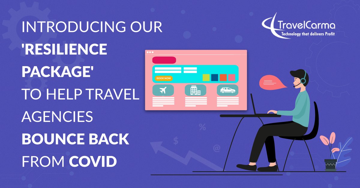 Looking at the current climate, we at TravelCarma have launched an SMB-friendly 'Resilience Package' to help #travel agencies boost their recovery and take their business #online at a minimal cost. 

More on this on our blog: bit.ly/2A3xIko

#covid19 #newnormal