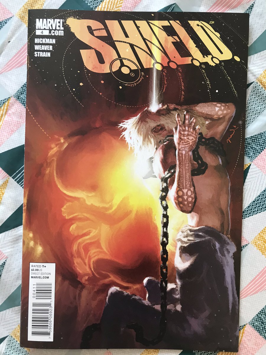 Another stunning issue. This sequence with the pregnant celestial, and then the birth, is just brilliant.