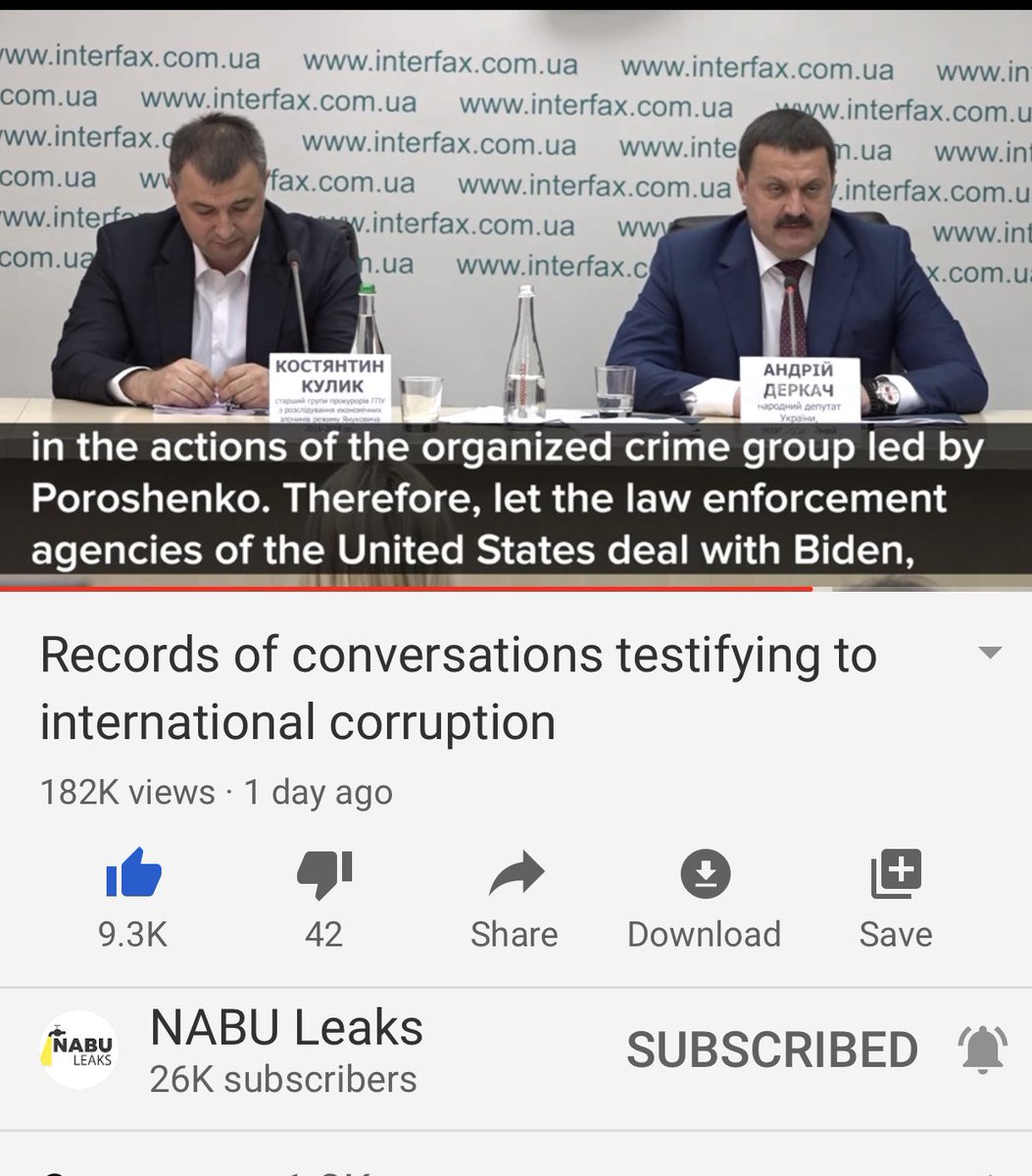 Here they state they really only want Poroshenko and Biden is our problem. He said they have to focus on the issues in Ukraine and can’t worry about the US. Can’t say I blame him.