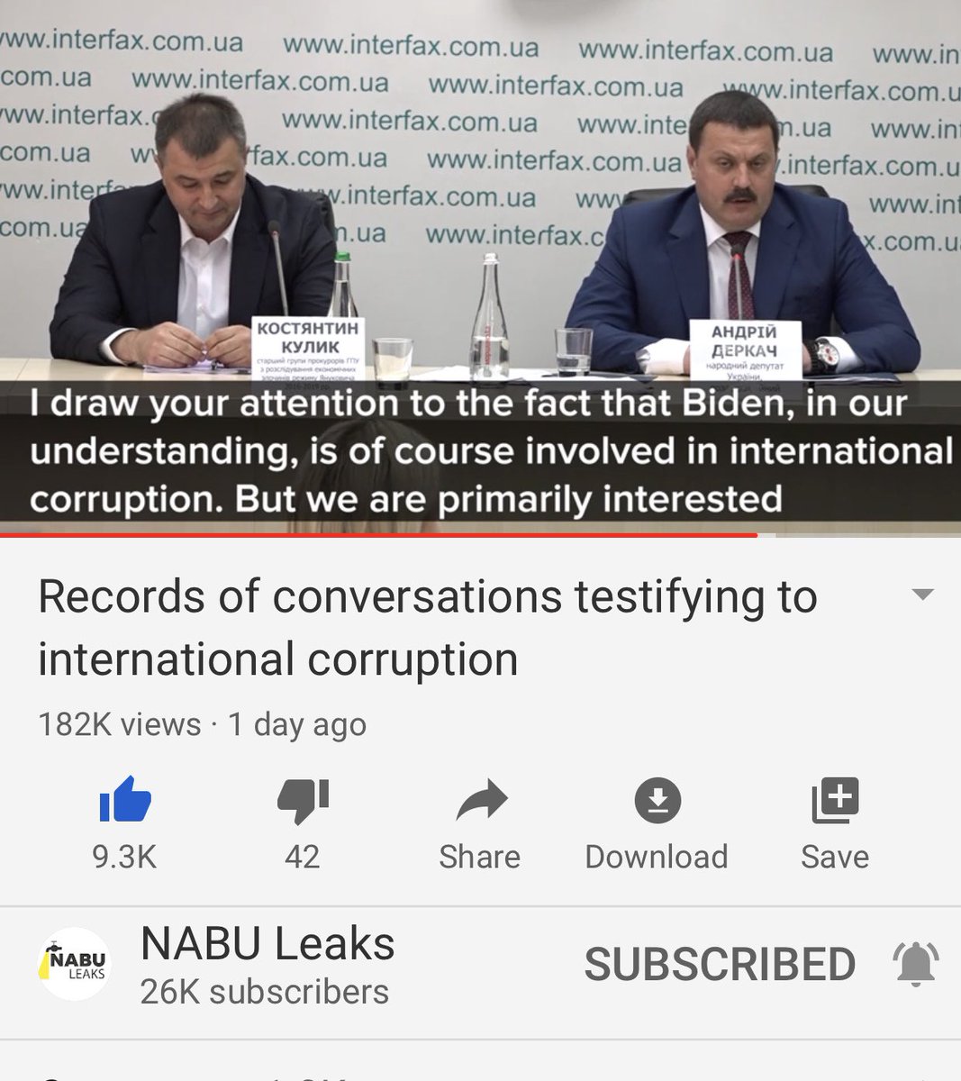 Here they state they really only want Poroshenko and Biden is our problem. He said they have to focus on the issues in Ukraine and can’t worry about the US. Can’t say I blame him.