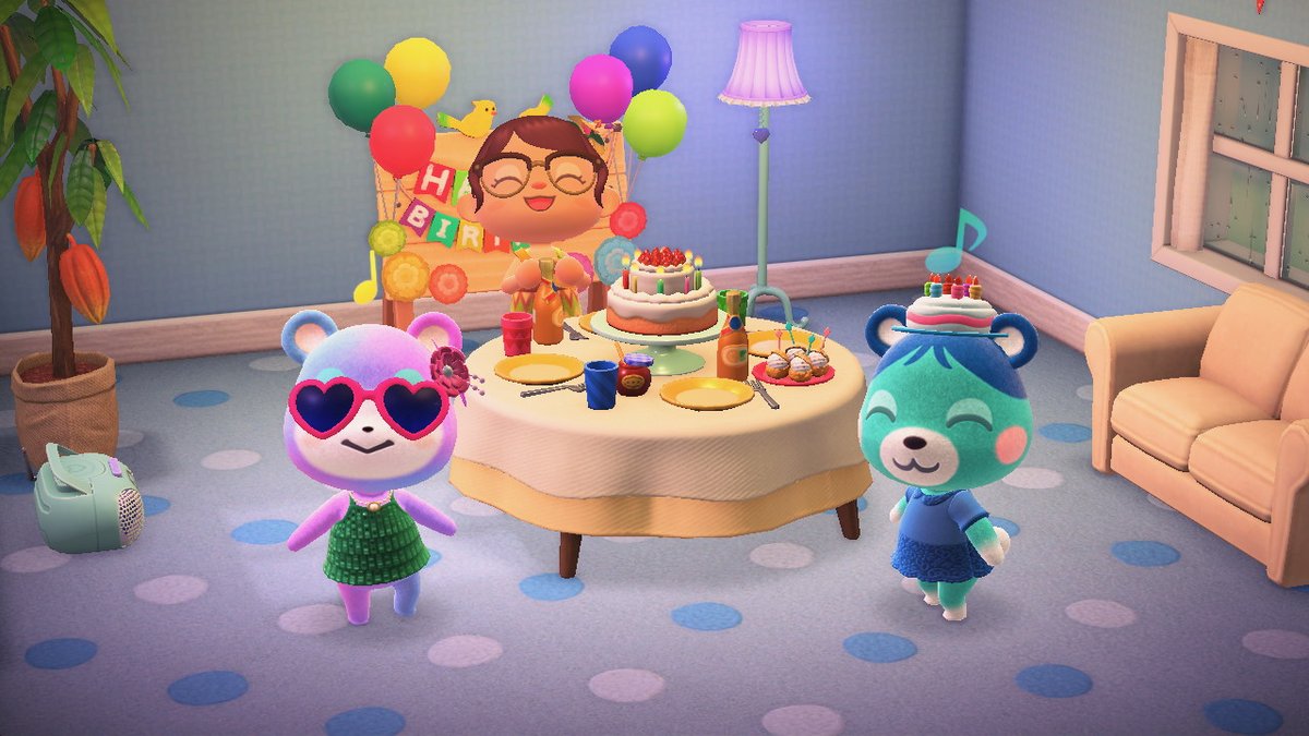 Celenuh1's tweet photo. My cutie cubs!!! Happy birthday Bluebear! #AnimalCrossing #ACNH #NintendoSwitch https://t.co/SEWzhRotq4