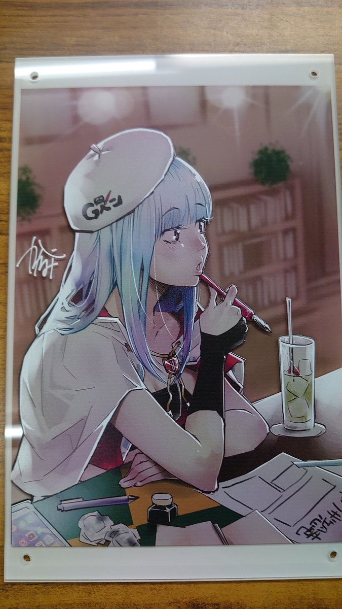 バックライトが入ると綺麗に見えるね 