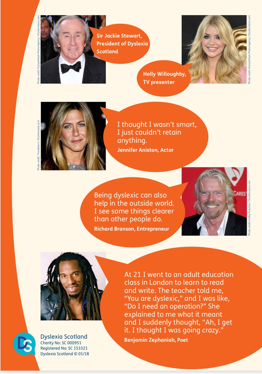 HillparkSec's tweet photo. Home challenge 2 🚨 you would be surprised at the famous people who are dyslexic!! How many did you know?! #HillparkASL #homechallenges https://t.co/rR0KdqOV5P