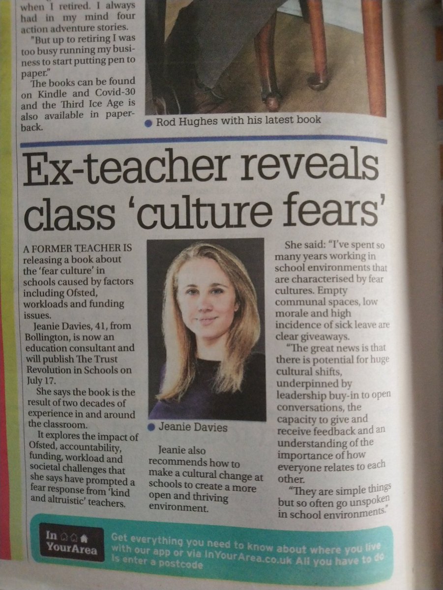 jeaniedeens's tweet photo. Thanks to the #MaccExpress for supporting the launch of my new book! #TheTrustRevolutionInSchools via @routledgebooks #macchour https://t.co/p5tgkXRdbK