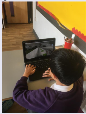 LouBowler1's tweet photo. A little bit of Minecraft #MinecraftEdu before live lessons at 9.45. So proud to be providing the same lessons to children both in school and at home via @MicrosoftEDU Teams. @NewarkHillAcad https://t.co/8hMeDPm0W9