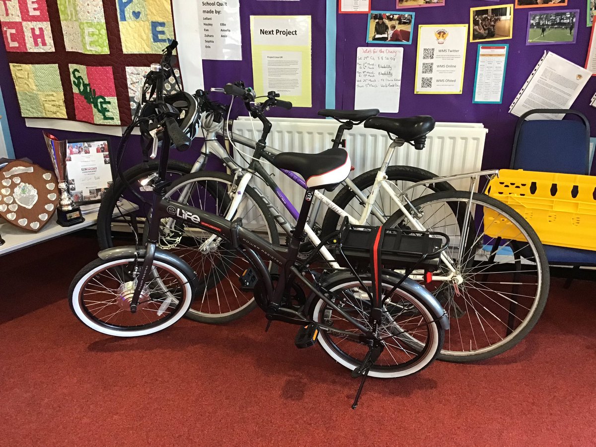 WellfieldMiddle's tweet photo. #CycleWednesday has continued this week at Wellfield. We hope everyone else enjoys some time on their bike today 🚲 remember to wear some sun cream though ☀️ it’s going to be hot out there today! #WMSWellbeing https://t.co/7pbVJwKy9Y