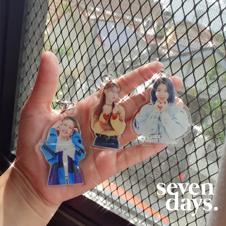 USA 🇺🇸 GO FOR <a href="/sevendaysclub/">seven days club 🌈</a> ‘s ITZY AEGYO KEYCHAINS
order period:
now ~ 07/02/20
base price:
$4-$12
form:
docs.google.com/forms/d/1Ova9T…
