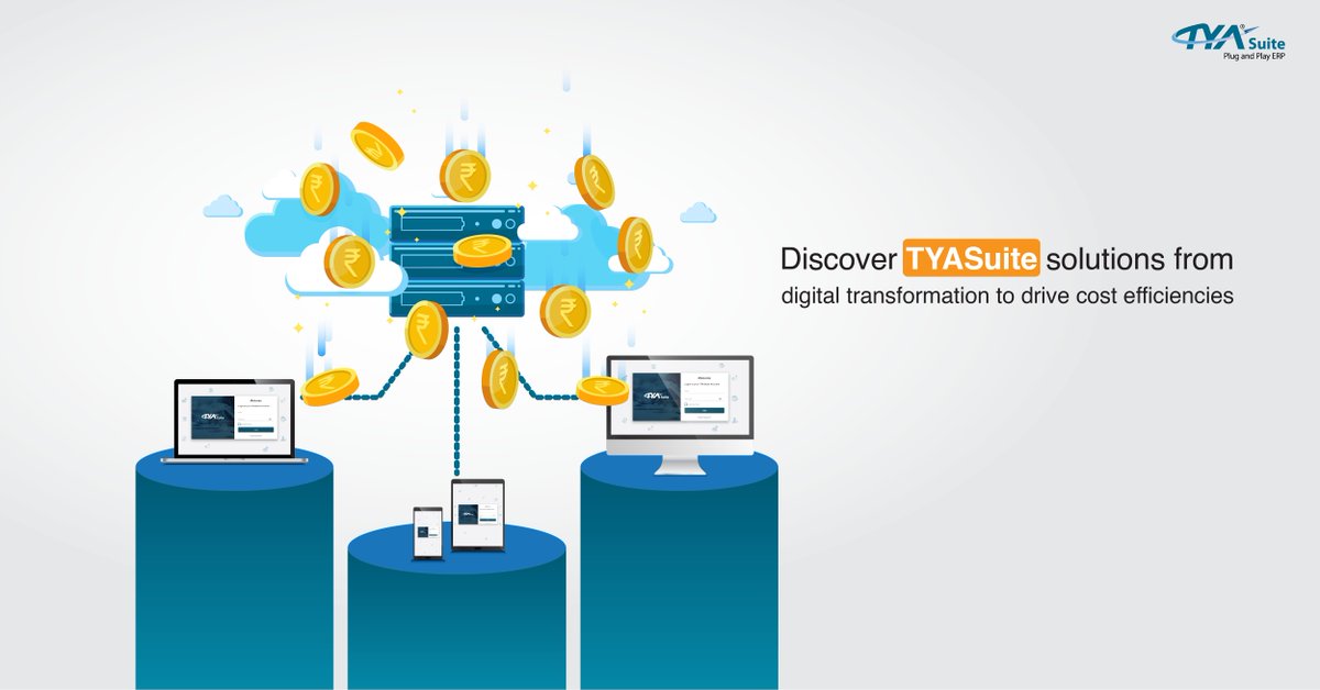 tyasuite's tweet image. TYASuite 𝗰𝗹𝗼𝘂𝗱 𝗘𝗥𝗣 𝘀𝗼𝗳𝘁𝘄𝗮𝗿𝗲 is an affordable SaaS based application, containing various modules of ERP tools to handle all your business processes digitally and automatically.
𝗚𝗲𝘁 𝘁𝗼 𝗸𝗻𝗼𝘄 𝗺𝗼𝗿𝗲 𝗵𝗲𝗿𝗲: bit.ly/2wIr6pz
#clouderp #erpsofware