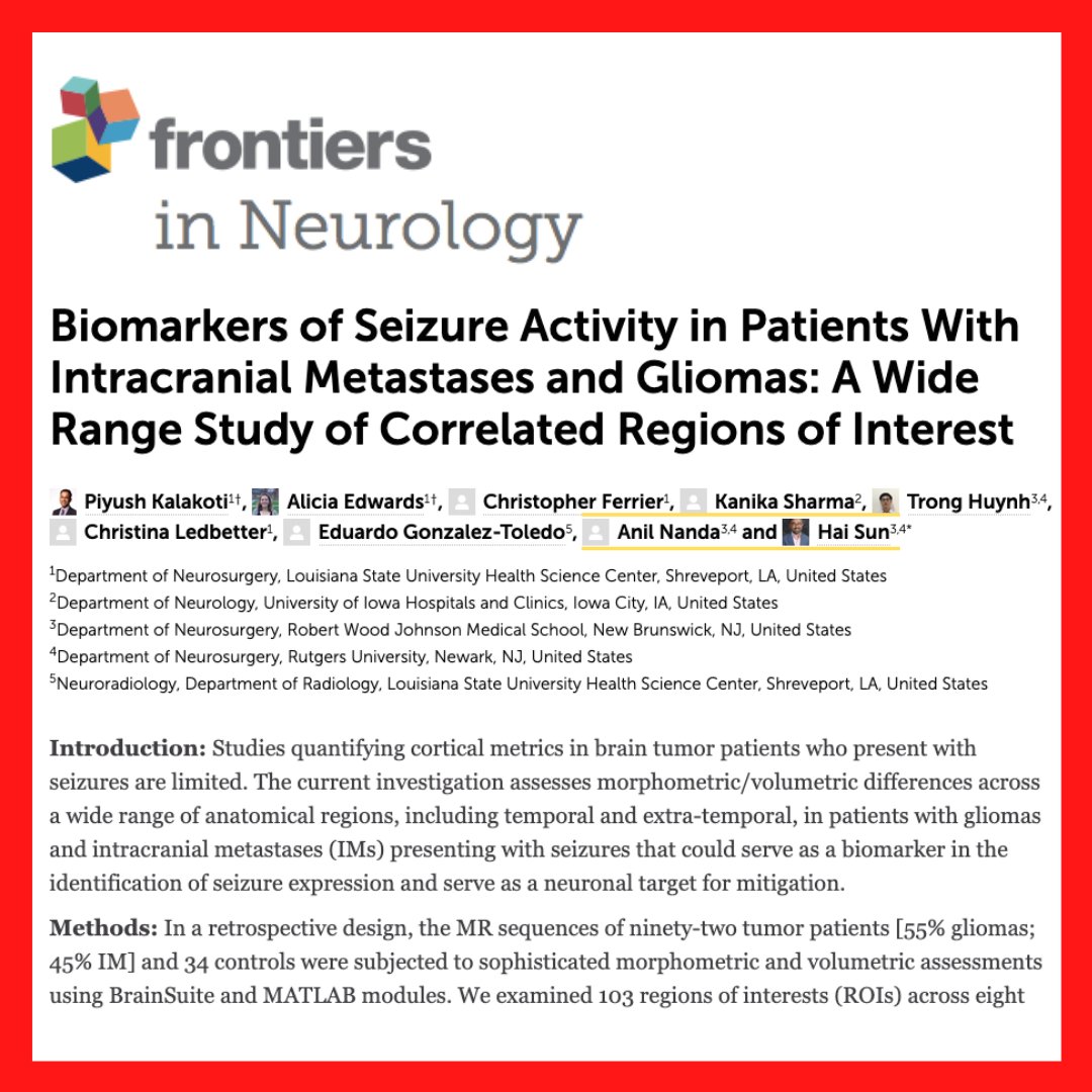 Rutgers Neurosurgery tweet media