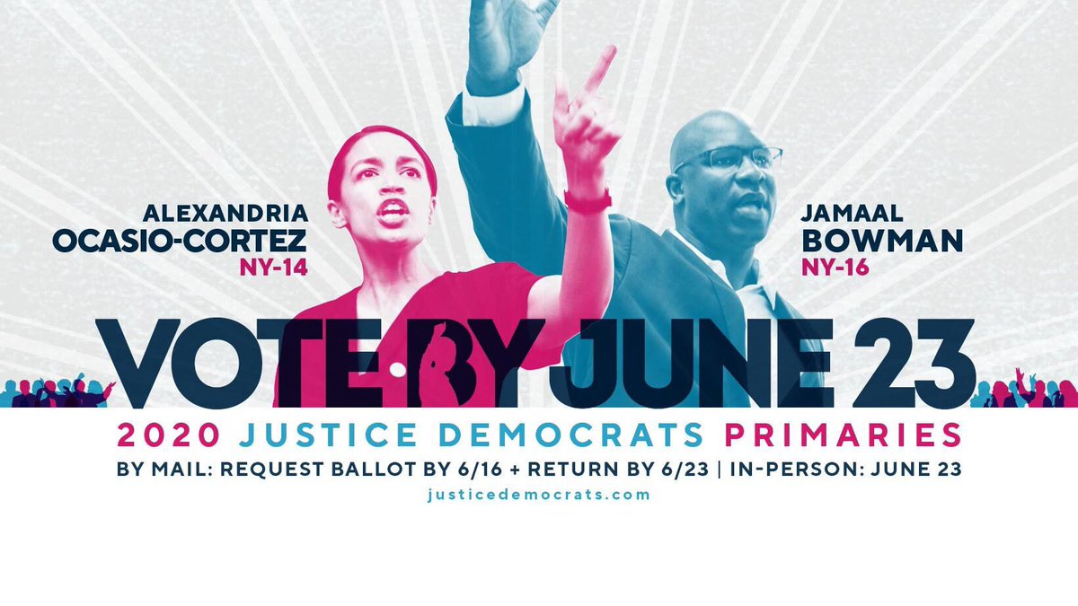 It took <a href="/justicedems/">Justice Democrats</a> two years to get to AOC's 2018 win, two years to get to Bowman's election today and it'll take two years of grueling work for 2022's big progressive wins. Sign up and become a monthly donor to JD right now. Don't wait 👇🏽 secure.actblue.com/donate/justice…