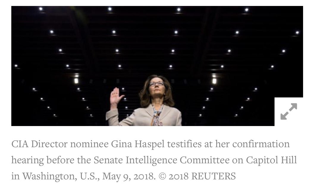 And don’t forget: when Pompeo headed the CIA, he refused to reject torture. And the next person Trump chose to run the CIA, Gina Haspel, was best known for her direct involvement in torturing people.  https://www.hrw.org/news/2018/03/13/trump-nominees-troubling-history-torture