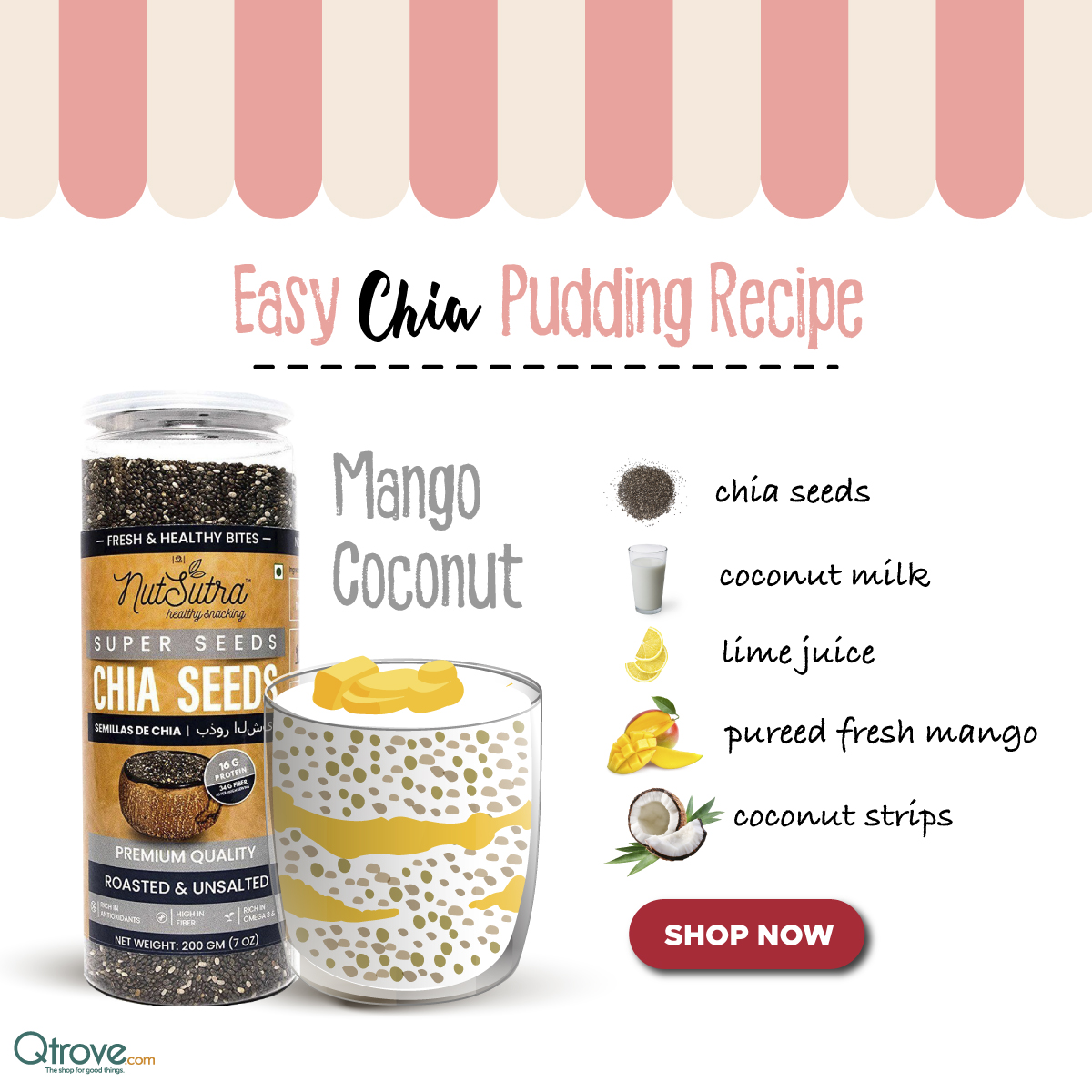 qtrove's tweet photo. Try this Chia Pudding before Mango season ends. Have it as a healthy breakfast or enjoy it as dessert. You can thank us later!
ORDER NOW: https://t.co/YycqKKuMUh #ChiaPudding #WeCare #ShopForGoodThings #BeVocalForLocal https://t.co/QtMRDKV61M