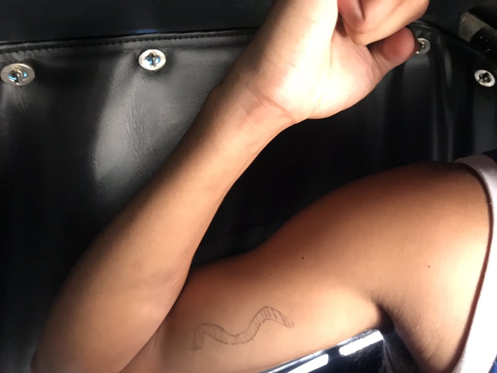 tstracytorres's tweet photo. MEDJ NATAKOT AKO SA TATTOO MO BABY🥺 @knnthclm https://t.co/puRvbCrHCj