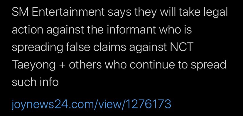 finally sm taking legal action FOR their idols and not against 