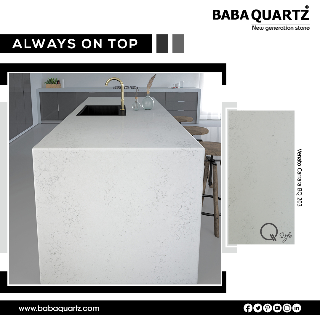 babagroup_offi's tweet photo. ALWAYS ON TOP
Venato Carrara #BQ-203
#countertops
#flooringideas
#flooring
#quartzcountertops
#kitchencountertopsofquartz
#furniture
#furnituredesign
#wallcladding
#modernbathrooms
#bathdesign
#bathroomgoals
#windowsill
#hospitalflooring
#Made_in_India
#Atmanirbhar_bharat https://t.co/IGtiXy9Ixp