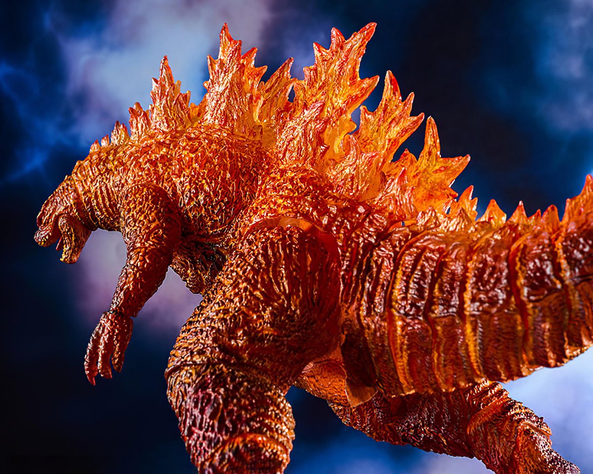 sh monsterarts burning godzilla 2019