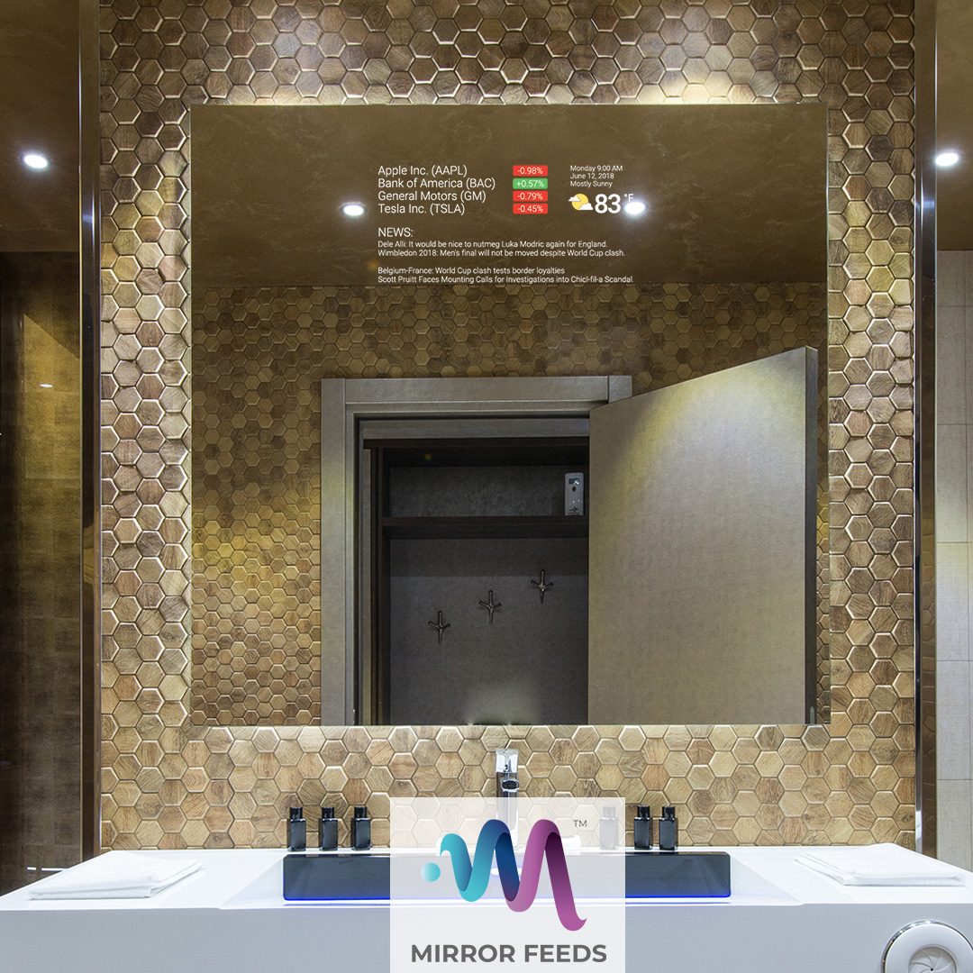 Überprüfen Sie das Wetter an Ihrem aktuellen Standort oder ändern Sie das Layout Ihres Feeds auf Ihrem Smart Mirror mit Mirror Feeds. Laden Sie die App jetzt herunter. 
bit.ly/30t7tLL