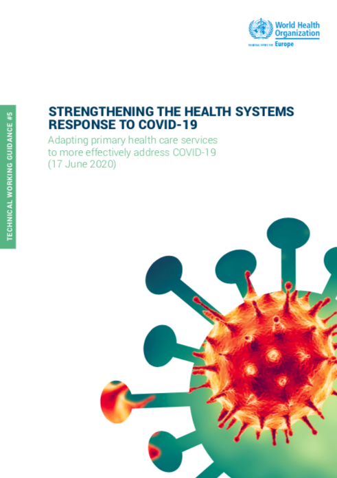 AnneStJohansen's tweet photo. I'm happy to share the link to the guidance focused on steps countries might take to strengthen the response of #PrimaryHealthCare to effectively address the challenges created by the #COVID19 pandemic. Prepared by #WHOAlmatyCentre team and colleagues: https://t.co/VO7xfVazCB https://t.co/cXhyy5ZmvI
