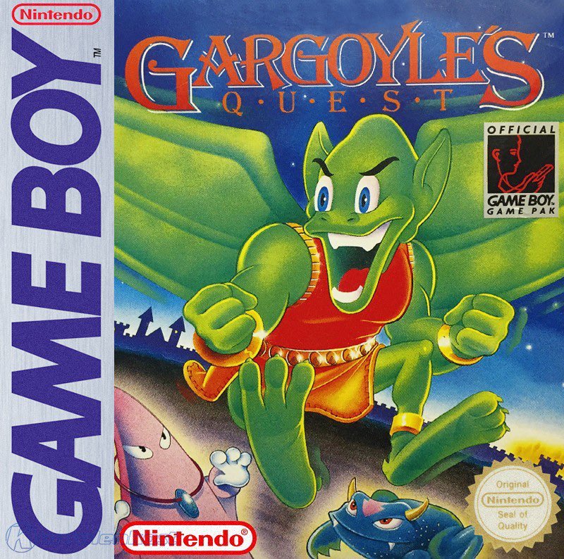 SirArturo3's tweet photo. Pedazo de spin-off se marco capcom, para la pequeña de Nintendo. Lo que no me cuadra es ¿porque Firebrand es verde en la portada??? #arcade #capcom #nintendo #gameboy #RETROGAMING #retrogames #videojuegos #videogames #pixelart #pixelperfect https://t.co/6JAiGTqoxd