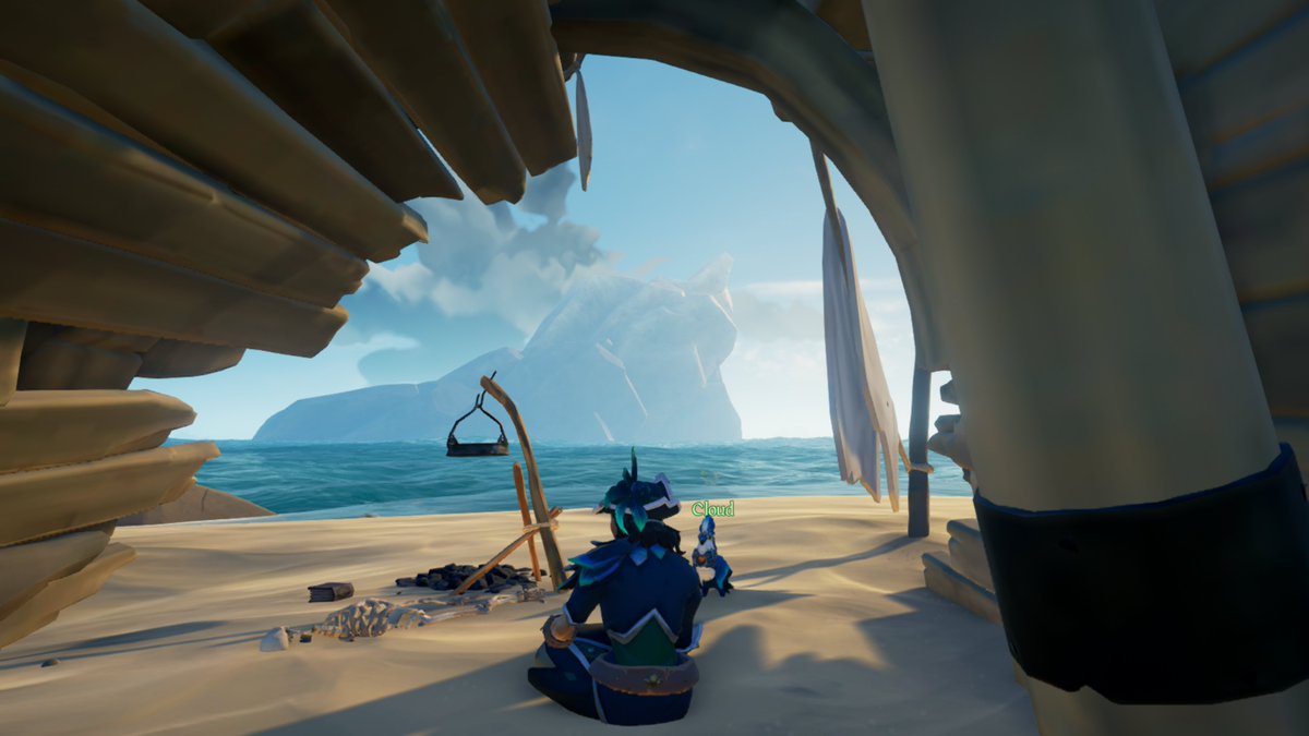 ebbiny22's tweet photo. @SeaOfThieves #SoTShot I really don't get on Twitter to much, but I love to take pictures and love the scenery of this game https://t.co/C3AHJB90PE