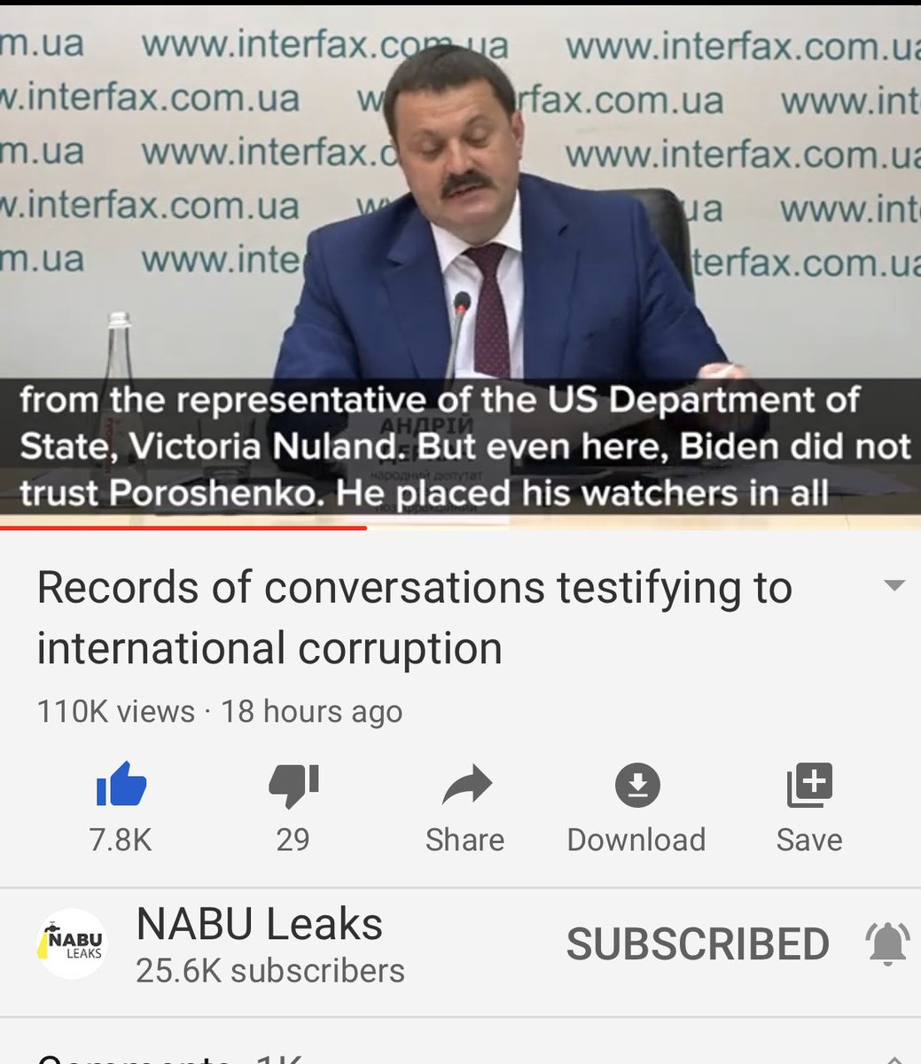 The investigators outline the Convo and noted that Biden placed Victoria Nuland as another watchdog but he didn’t tell Poroshenko