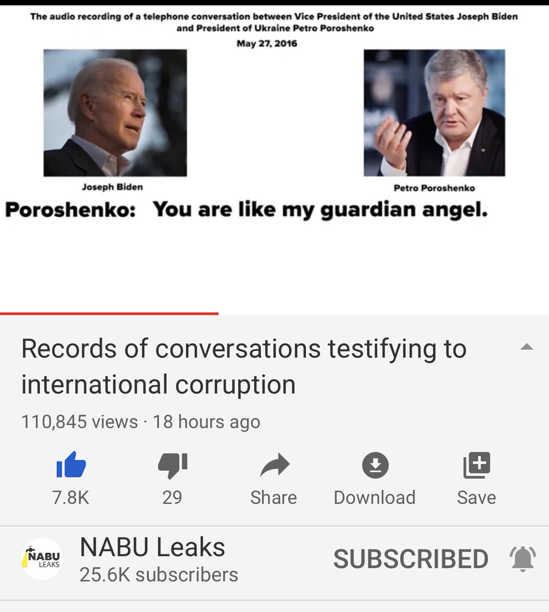 Poroshenko refers to Biden as his “guardian angel” ya who wouldn’t when billions are about to be funneled to you. Anyway Biden mentions the appointment of a Ukrainian American prosecutor to “help” out in Ukraine. He wants someone to cover up his laundering. These ppl are sick