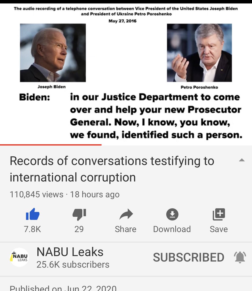 Poroshenko refers to Biden as his “guardian angel” ya who wouldn’t when billions are about to be funneled to you. Anyway Biden mentions the appointment of a Ukrainian American prosecutor to “help” out in Ukraine. He wants someone to cover up his laundering. These ppl are sick