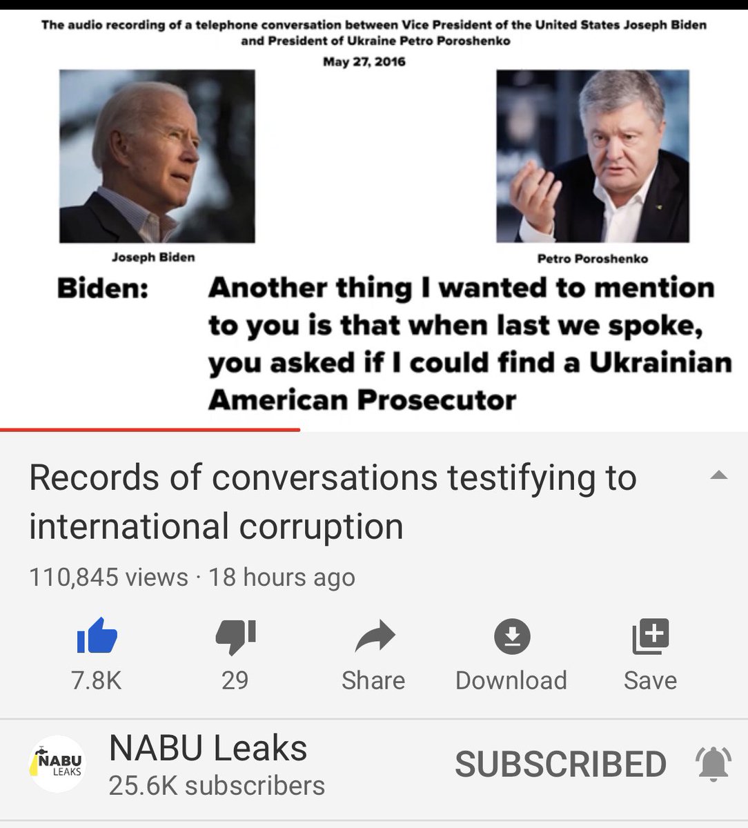 Poroshenko refers to Biden as his “guardian angel” ya who wouldn’t when billions are about to be funneled to you. Anyway Biden mentions the appointment of a Ukrainian American prosecutor to “help” out in Ukraine. He wants someone to cover up his laundering. These ppl are sick