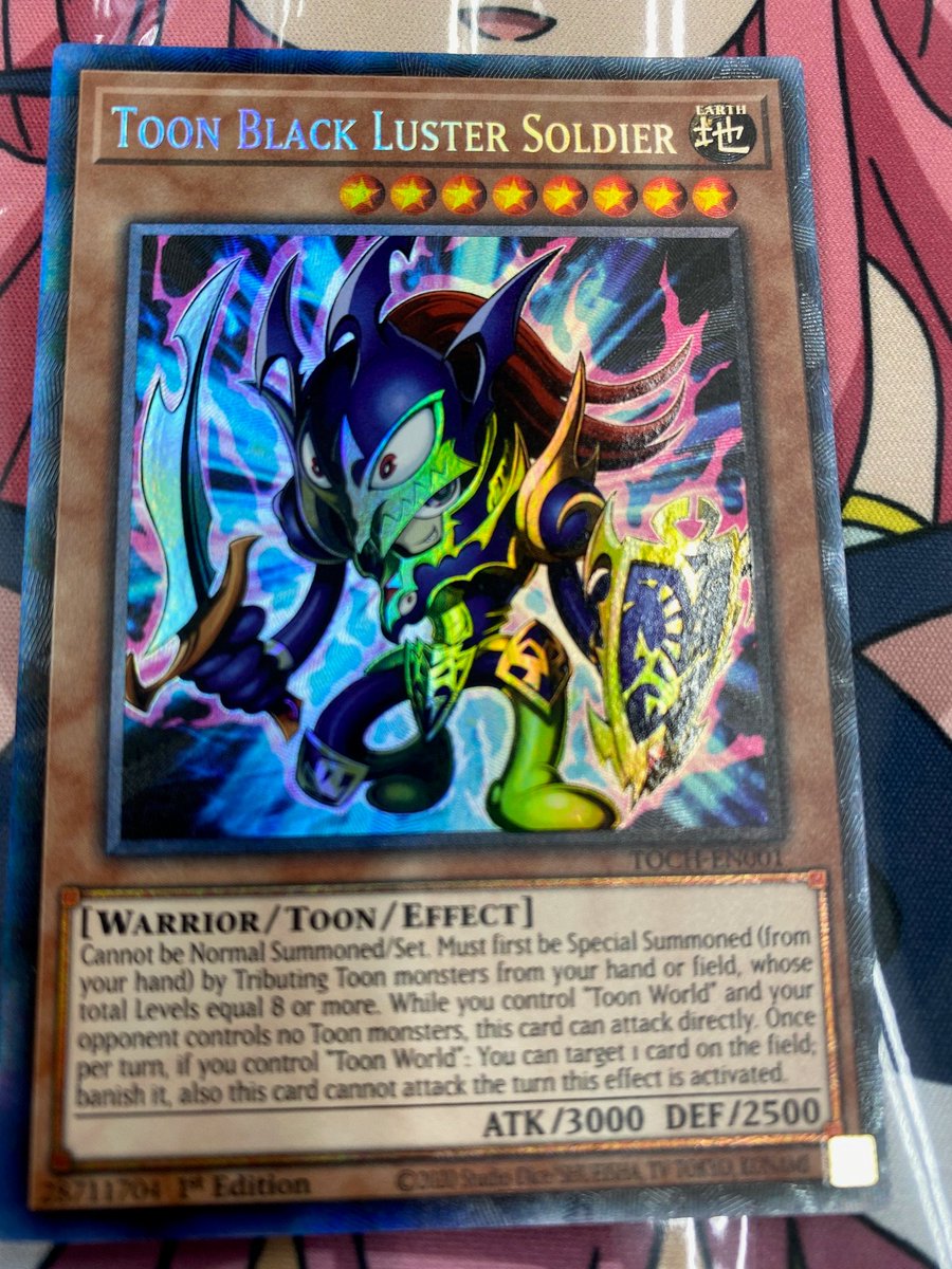 ドラゴンスター秋葉原店 遊戯王海外版 英語版新弾のトゥーン カオスから Toon Black Luster Soldierのコレクターズレアが入荷しましたぁぁぁぁぁ カッコイイですねー 惚れ惚れしますよ 1枚だけになります 状態確認も出来ます お気軽にお声 ドラゴンスター秋葉原店 遊戯王海外版 英語版新弾のトゥーン カオスから Toon Black Luster Soldierのコレクターズレアが入荷しましたぁぁぁぁぁ カッコイイですねー 惚れ惚れしますよ 1枚だけになります 状態確認も出来ます お気軽にお声