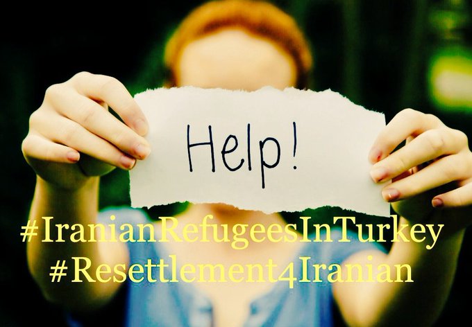 Where there is no rights for minorities such as atheist, Bahai, Christian, Kurds, LGBT, they have no way except leaving the country😥
We help those helpless, homeless and disappointed #IranianRefugeesInTurkey,  please you help too 🙏🌈
#Canada #Australia 
#Resettlement4Iranian