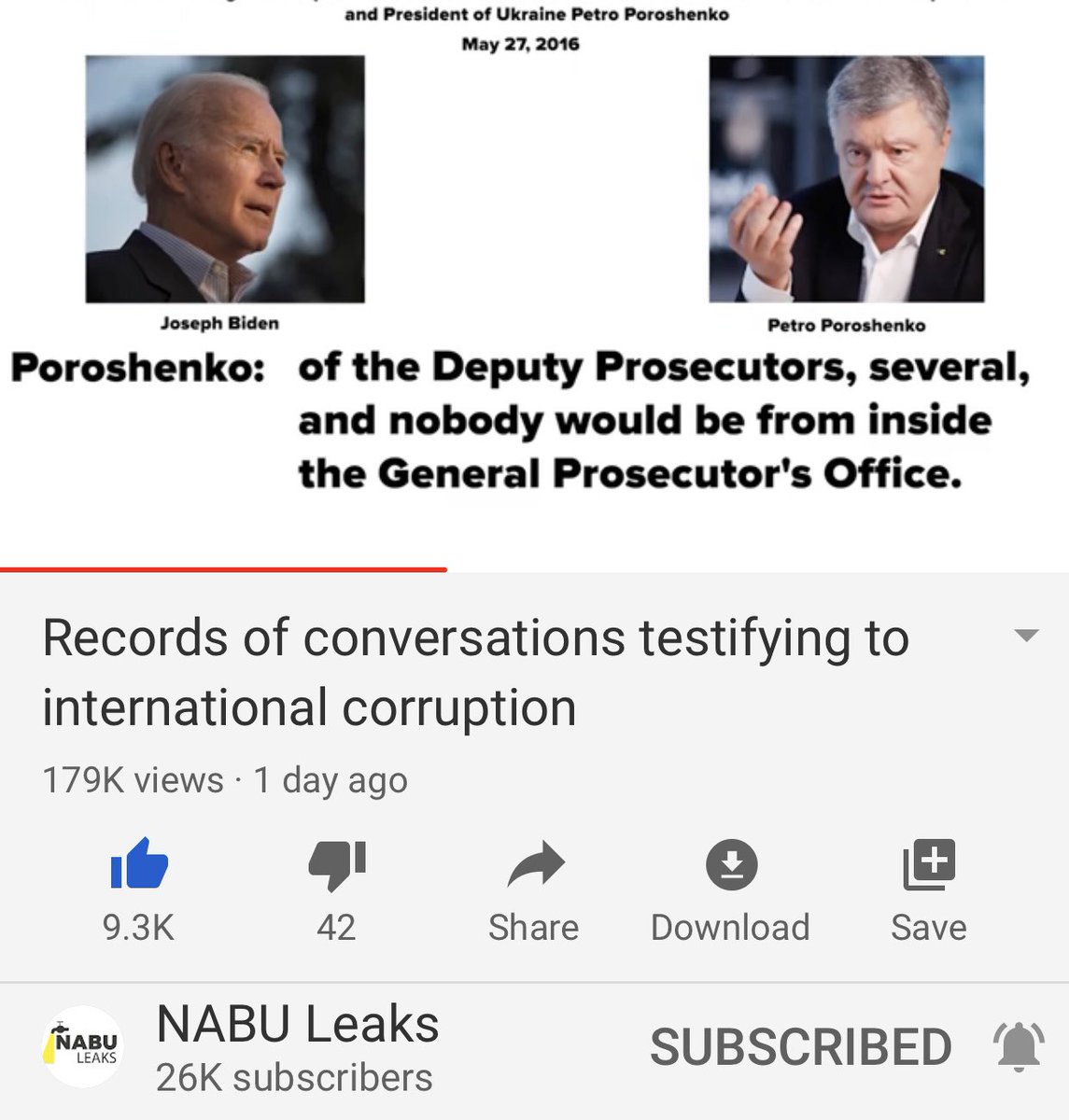 They’re detailing that due to Shokin being dropped and replaced by Biden’s handpicked crony, Biden’s name disappeared from all investigations and so did $44 million along the way