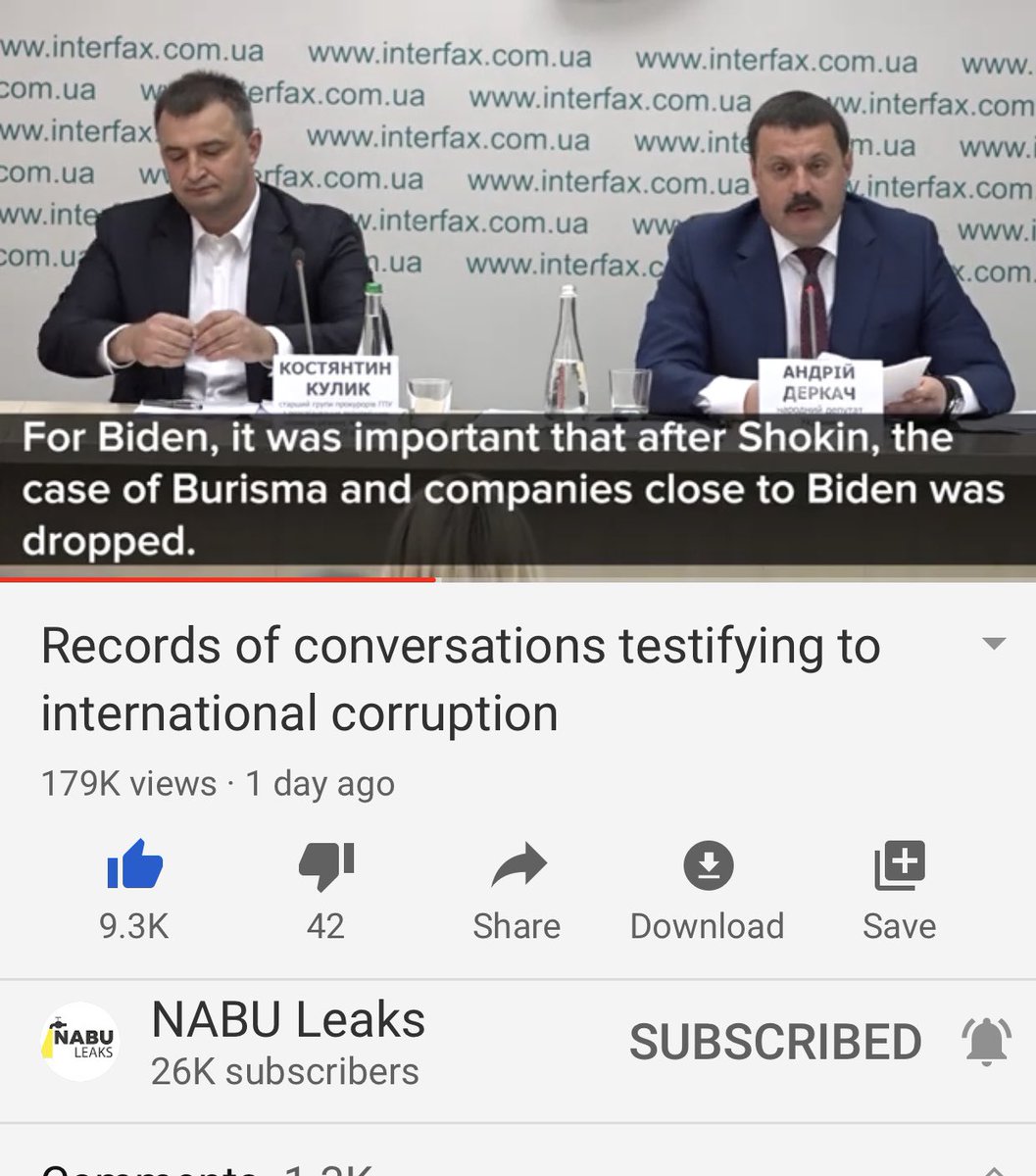 They’re detailing that due to Shokin being dropped and replaced by Biden’s handpicked crony, Biden’s name disappeared from all investigations and so did $44 million along the way