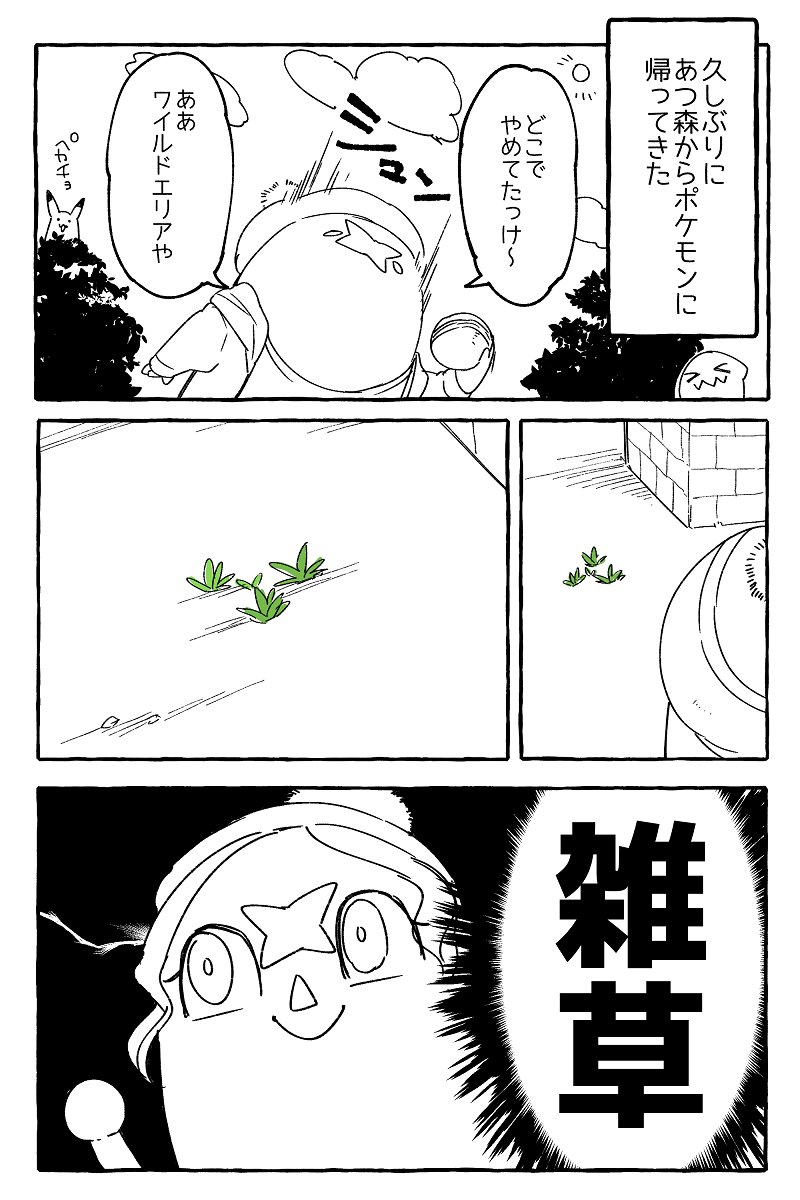 寝路 あつ森 ポケモン現象