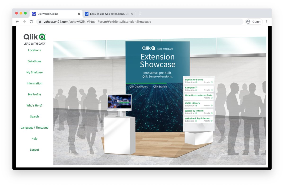 ExtendBIDotCom's tweet image. #QlikWorld we are live! Ready to answer any of your questions for our navigation and writeback extensions live here at Twitter. Send us a DM or ask us anything on this thread ✨ Extendbi.com