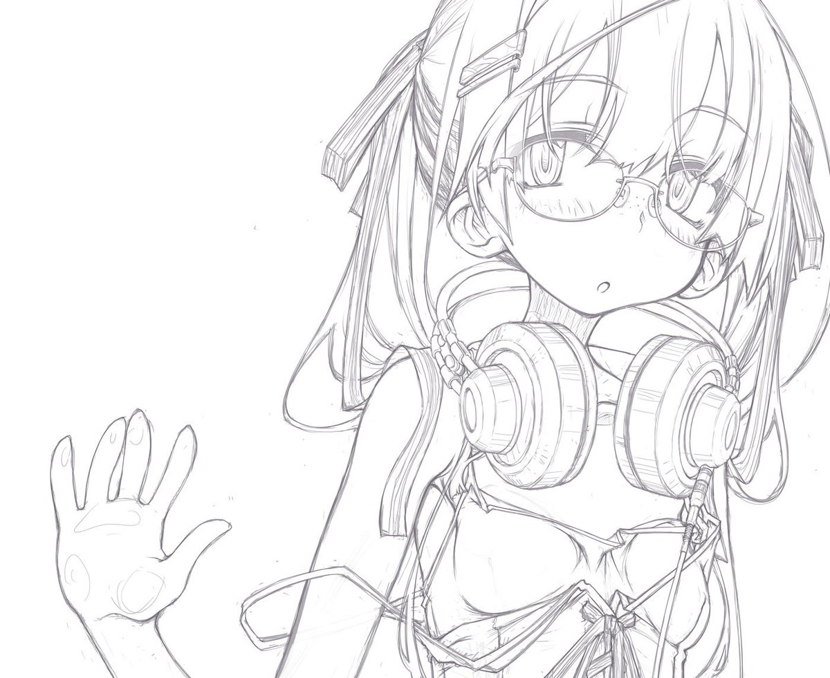 HolTunes様のジャケット絵として描かせていただいたものです。ジャケットデザインはヒトマスモドル様。3点目 