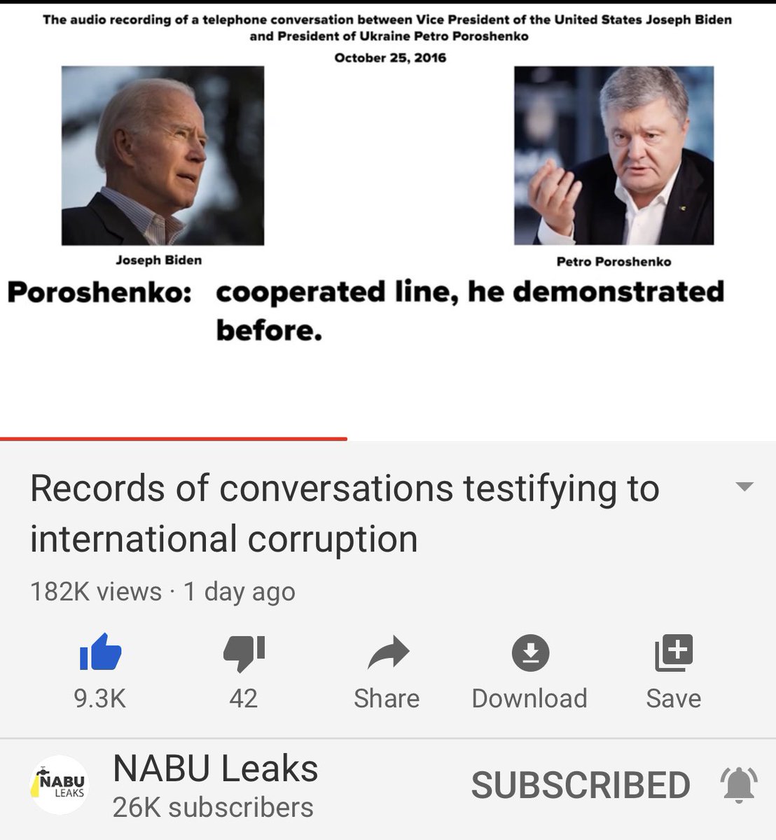 So Poroshenko tells Biden that things weren’t going well with Privat Bank aka the Bank OBiden but he has a new insider that he trusts will protect them