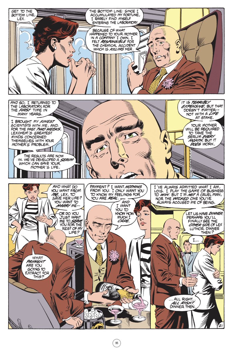 More of Lex being a real fucking bastard. I can think of a time in the last five years where, if I’d tried this take, it’d have been criticized for being too cartoonishly evil. But now we vividly understand how true to life this kind of sickness and misogyny really is.