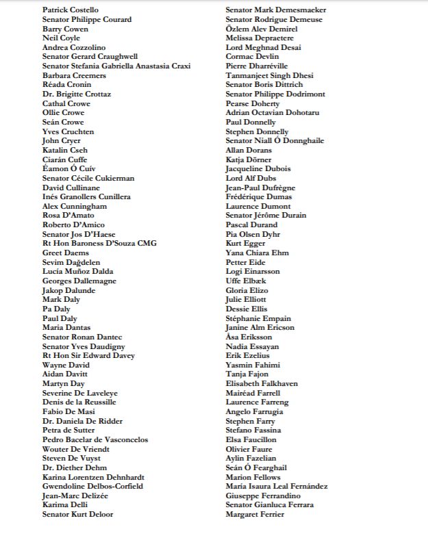 Over 1,000 European MPs reject annexation and the Trump Plan and demand that it "must not pass unchallenged." 
I am proud to have initiated this together with <a href="/Avrumburg/">Avraham Burg</a>, <a href="/NaomiChazan/">Naomi Chazan</a>, and <a href="/1benyair/">Michael Benyair</a>.
Full text and list of signatories below: