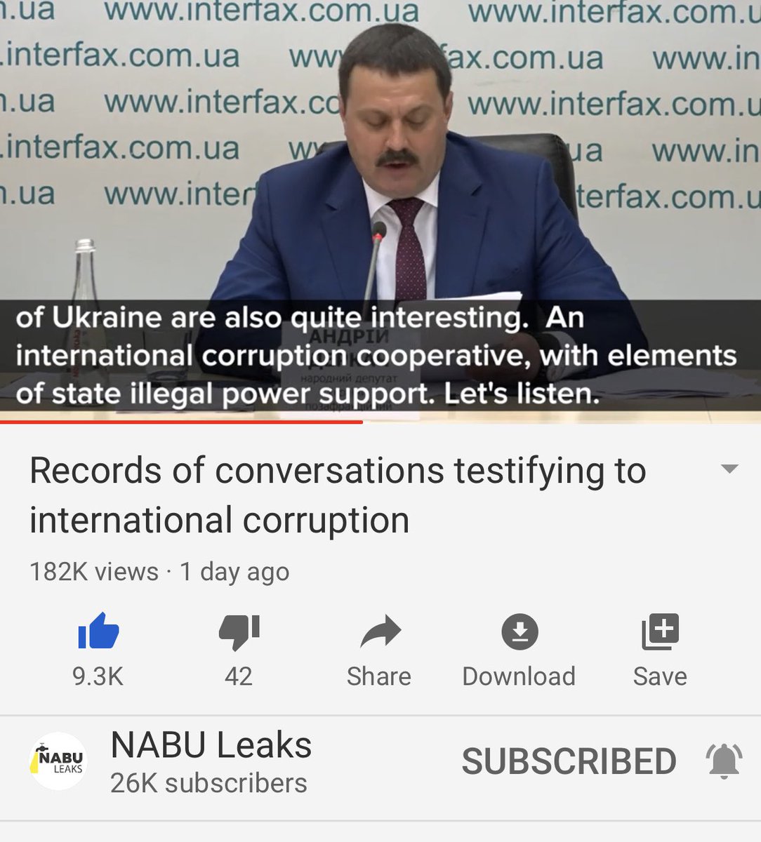 Added the last two screenshots with this because it really tells the story about how Poroshenko was using a foreign gov to put pressure on his former accomplice and the ppl of Ukraine and then another call is played. See next tweet