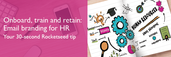 rocketseed's tweet photo. Onboarding, training &amp; ensuring you retain staff can easily be automated by adding eye-catching, clickable &amp; trackable #emailbannercampaigns to your internal #email. We reveal all in our 30-second #tip... https://t.co/Mchq9Z1oG0
#HR #Internalcomms #emailsignaturesoftware https://t.co/cBhfFKSaow