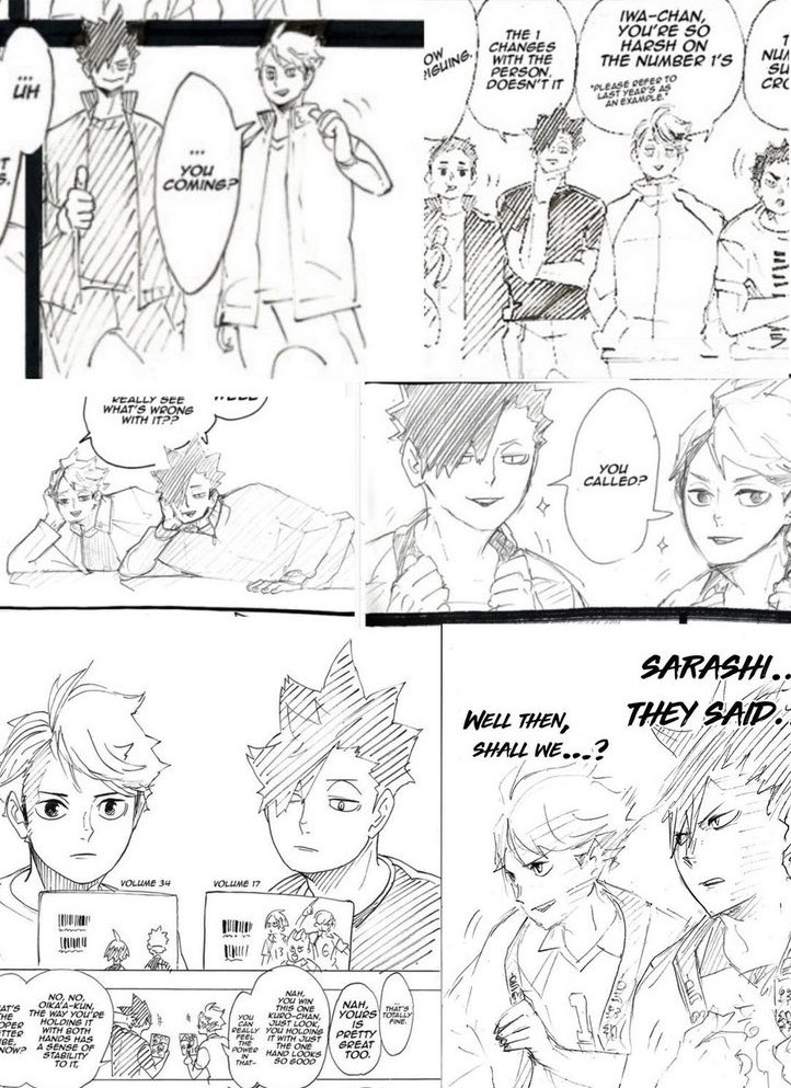 OIKAWA AND KUROO INTERACTING AND SHARING THE SAME BRAIN CELL — A MUCH NEEDED THREAD