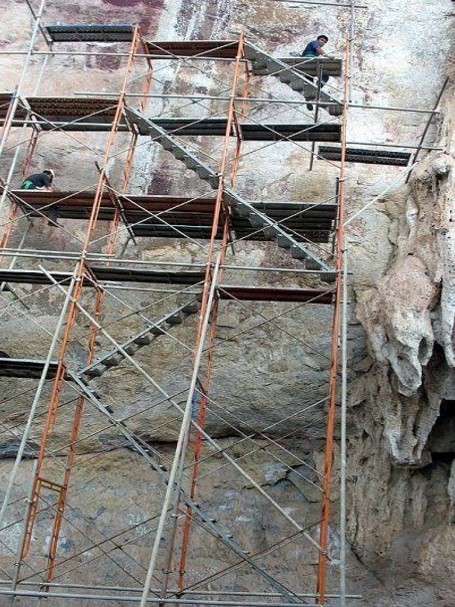 5/8 Nah, seriously. Nyan Cat is part of a Malaysian rock art site, Gua Tambun in Ipoh, which was my MA research. It is the largest site in Malaysia, with over 600 paintings painted in 6-7 distinct episodes. Artifacts found there put them to late Holocene/early Neolithic