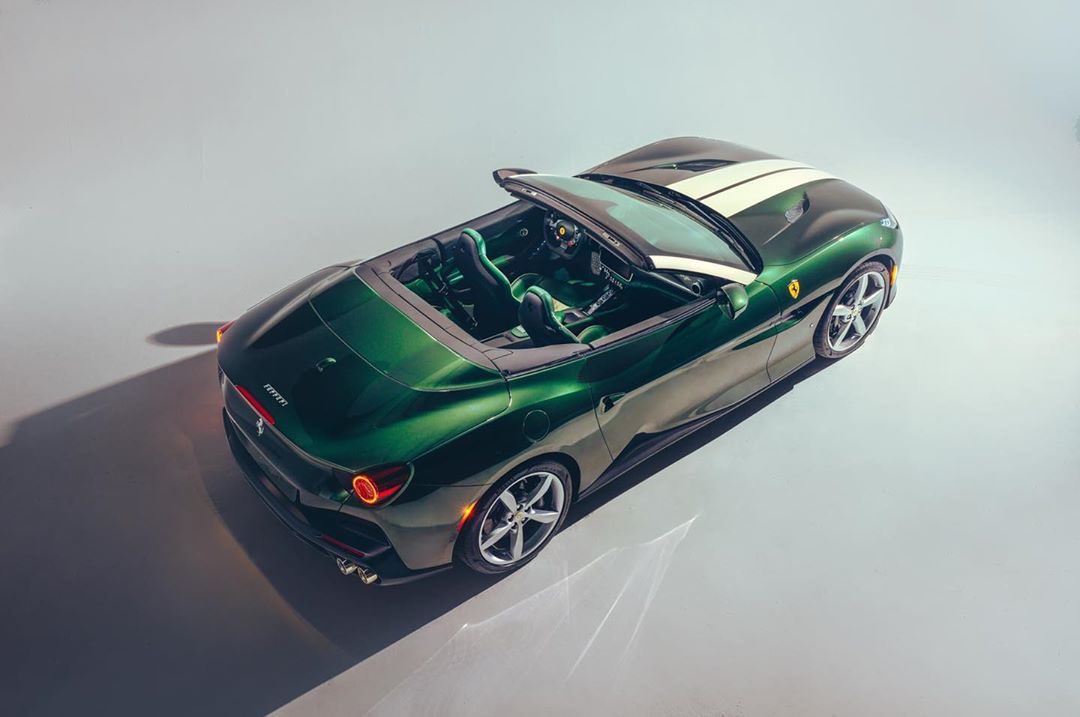 SFAutoPH's tweet photo. Green with envy. #FerrariPortofino https://t.co/3hfYYEEgaS