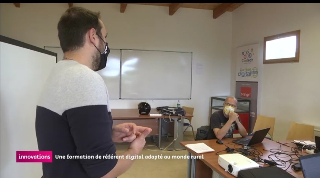 MarylineSAGNE's tweet photo. 📌Pour tout savoir sur la formation #ReferentDigital proposée par @corrtech, le numérique pour favoriser la réinsertion à l'emploi en partenariat avec @simplonco
Et ça se déroule dans un cadre privilégié à #Tulle @Departement19 https://t.co/HmU1E3irGR