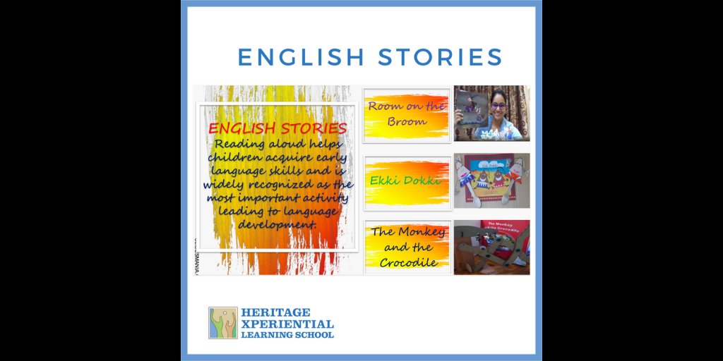 heritage_ggn's tweet image. Storytelling is an art which transports listeners to an imaginary world. Students of the junior program got a taste of this art, as a part of the summer engagement activity storytelling sessions in Hindi and English came alive through props.#storytelling #juniorprogram #HXLS