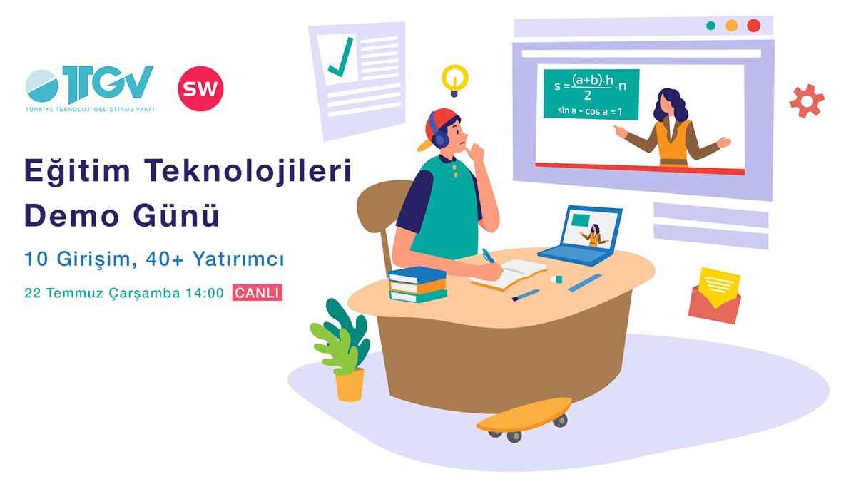 startups_watch's tweet photo. . @T_T_G_V  desteğiyle Eğitim Teknolojileri alanındaki girişimler yatırımcılarla buluşuyor! 
22 Temmuz Çarşamba günü yatırımcıların karşısına çıkmak için hemen başvur!
https://t.co/WCHx0FTDRo
#edtech #egitim #startup #pitchday https://t.co/9VzjttcHd7