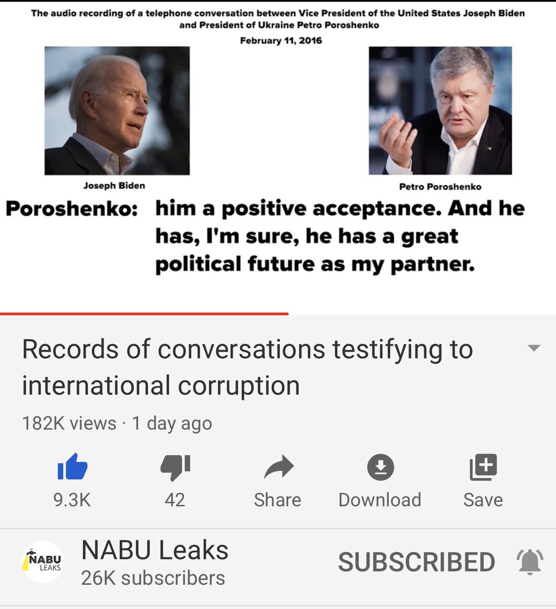 Poroshenko then gives his personal guarantee that the PM is fine and the new prosecutor has nothing on him.