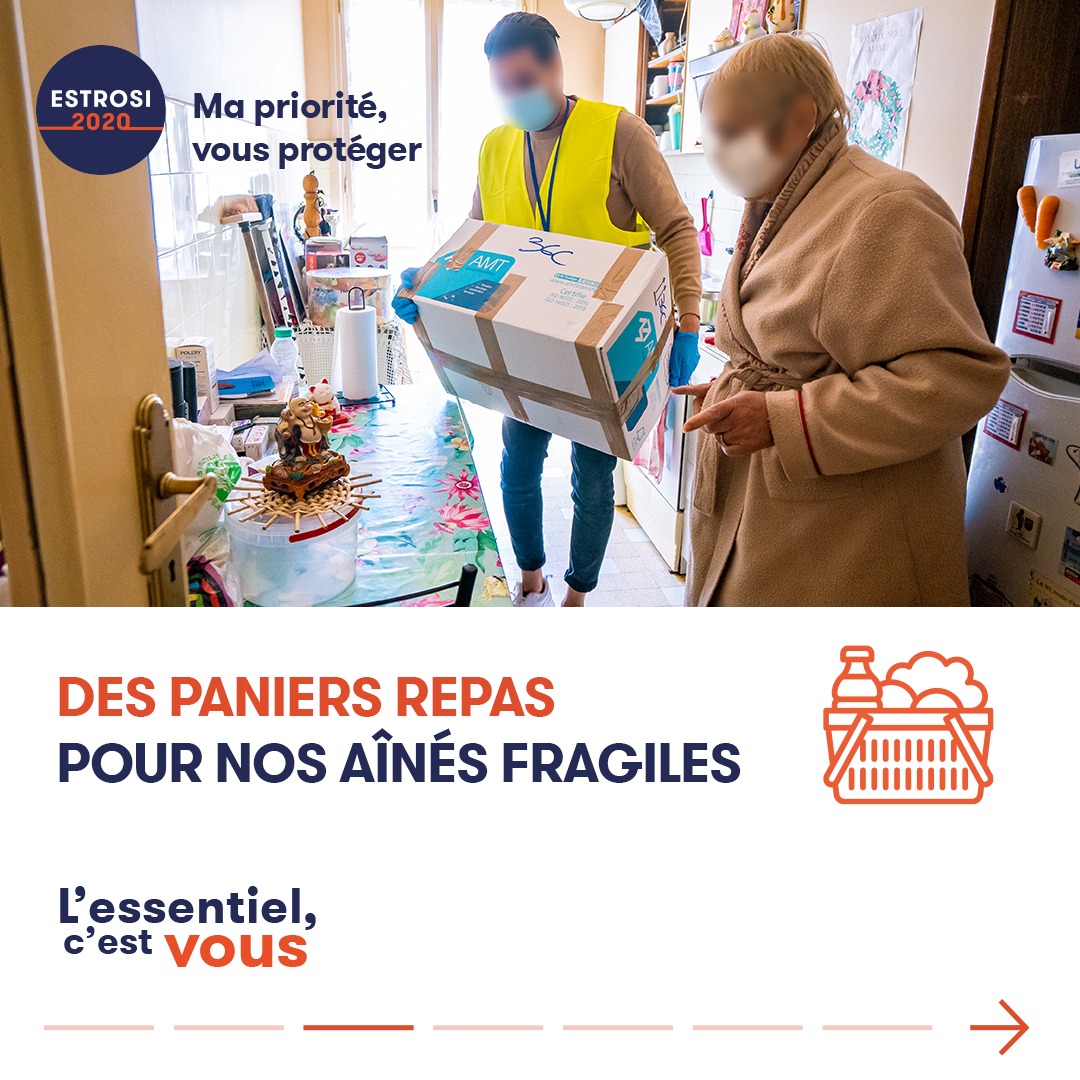 Fkhaldi06's tweet photo. Parce qu'ils sont les plus fragiles et les plus vulnérables et souvent confrontés à des situations de solitude @cestrosi a toujours porté lors confinement #COVID__19 et continu à porter une attention particulière à nos aînés. #lessentielcestvous @Estrosi2020 #Municipales2020 https://t.co/7IuKgEJI5s