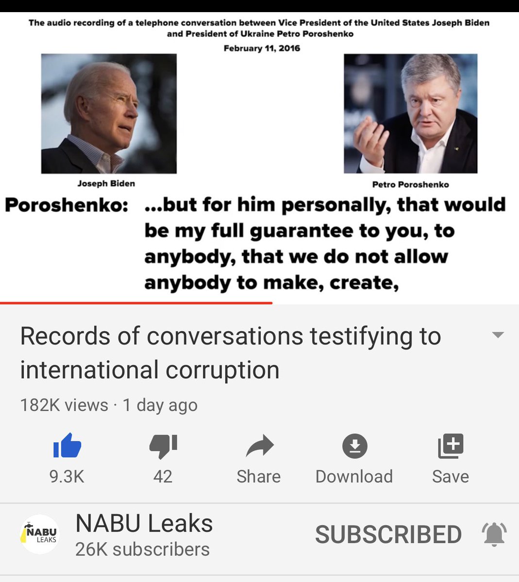 Here’s the rest of the convo with Poroshenko guaranteeing that Arseniy is protected and here we have Biden asking Poroshenko for a favor.